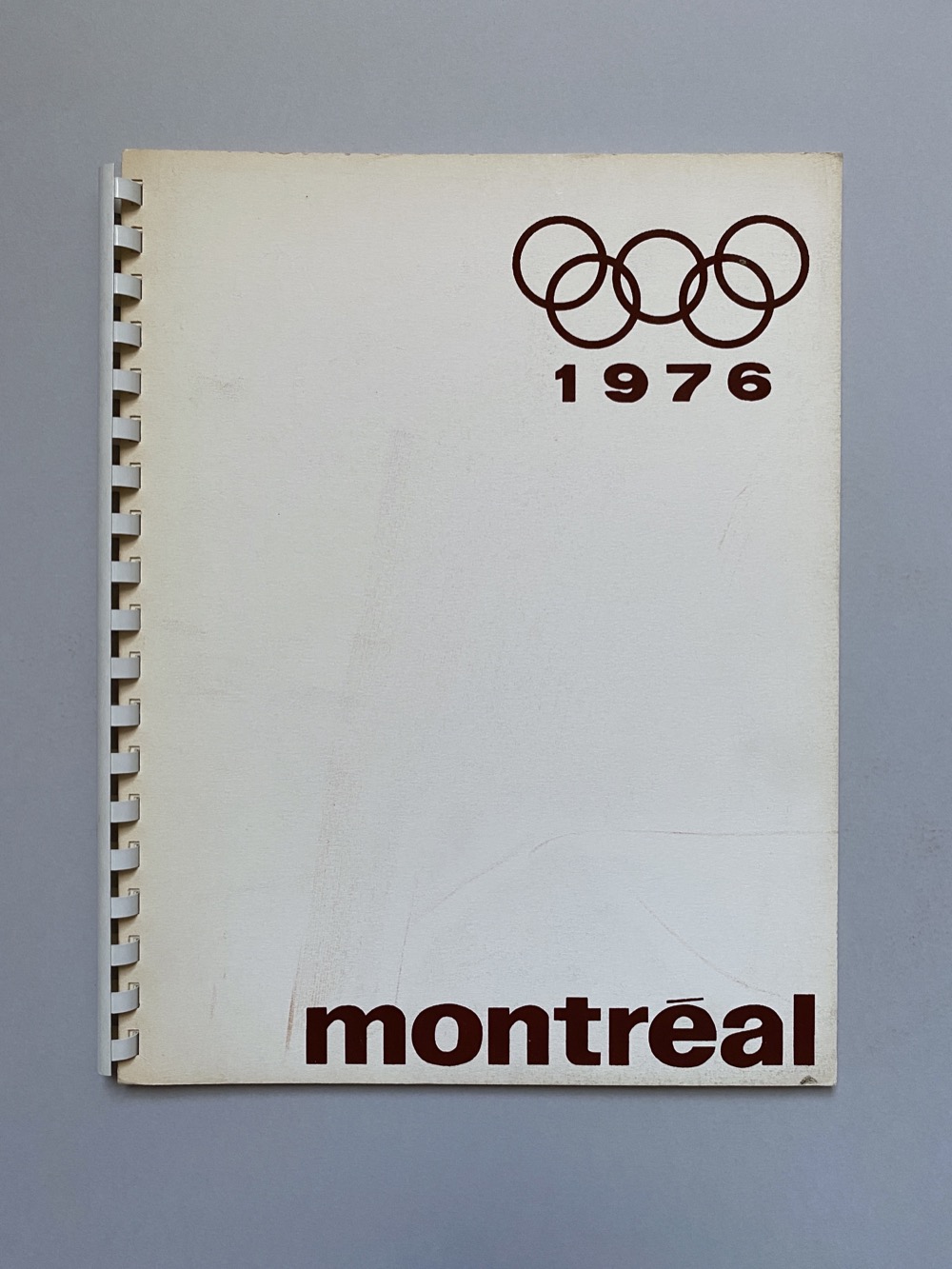 Montreal 1976 draft bid book (English)