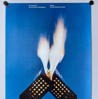 Route of the Olympic Flame poster - front