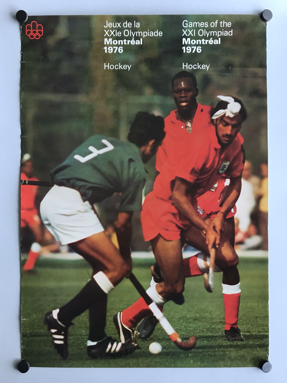 Hockey sport poster
