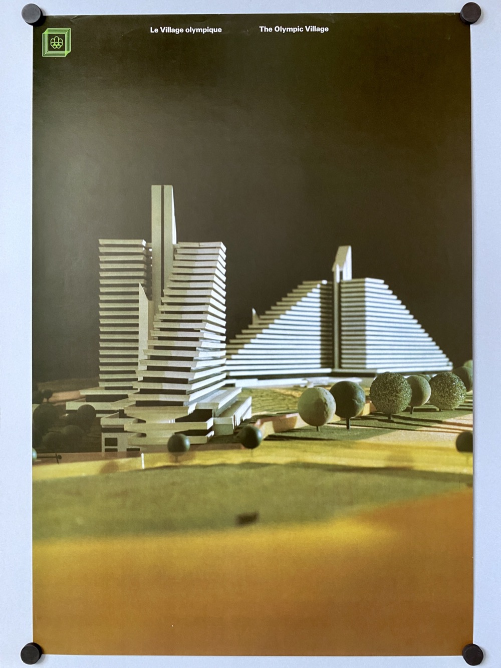 Olympic Village poster - front