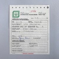 Press pass